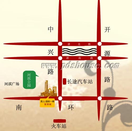 查看地理位置圖