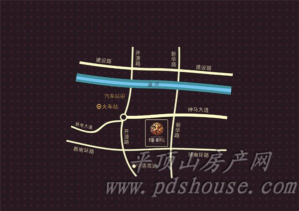 查看地理位置圖