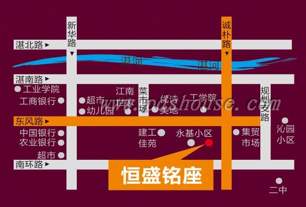 恒盛·銘座電子地圖