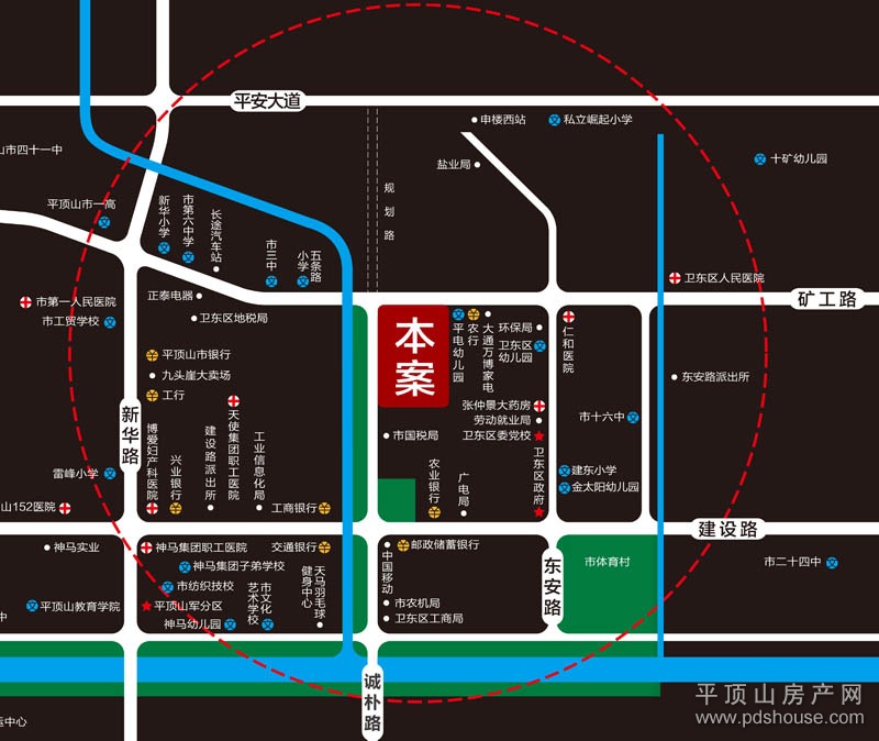恒宇·東城國際電子地圖