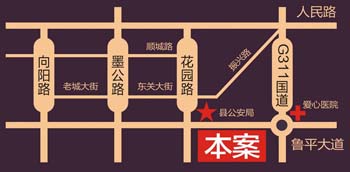 東方國際花園電子地圖