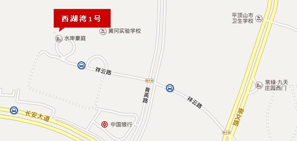 西湖灣1號(hào)電子地圖