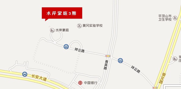 水岸豪庭3期電子地圖